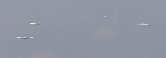 Segelflieger am Himmel Nordth&uuml;ringens (Foto: Karl-Heinz Herrmann)