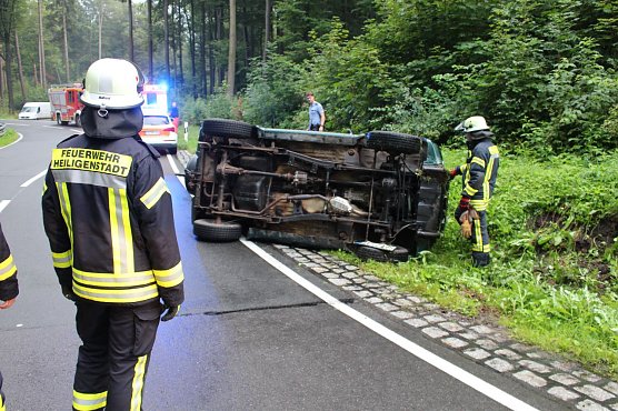 Unfall Kalteneber (Foto: Feuerwehr Heiligenstadt) Unfall Kalteneber (Foto: Feuerwehr Heiligenstadt)
