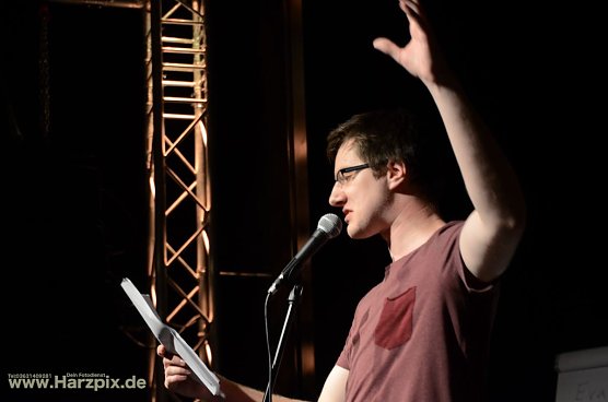3. Poetry Slam im Jugendclubhaus Nordhausen (Foto: Sven G&auml;mkow/Harzpix.de)