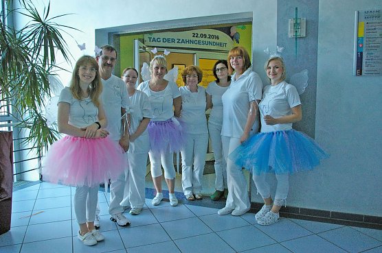 Team Praxisgemeinschaft M&uuml;ller-Greinemann (Foto: Ilka K&uuml;hn)