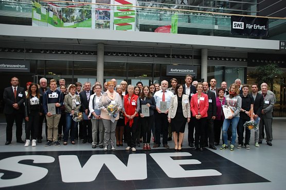 Auszeichnung (Foto: Uta R&uuml;ger)