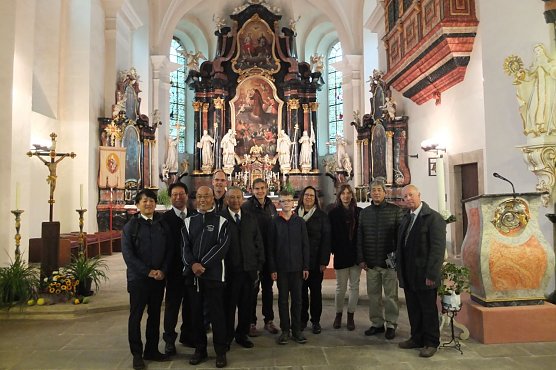 In der Antoniuskirche (Foto: Stadtverwallutng)