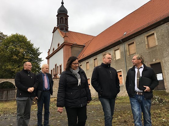 Rundgang im Kloster (Foto: Natalie H&uuml;nger)