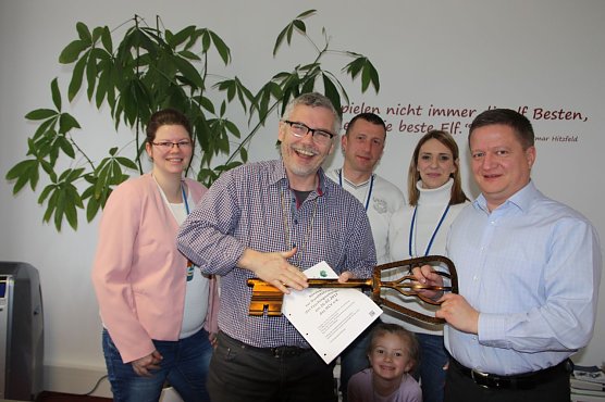 Schl&uuml;sselr&uuml;ckgabe (Foto: Elke Sagorski)