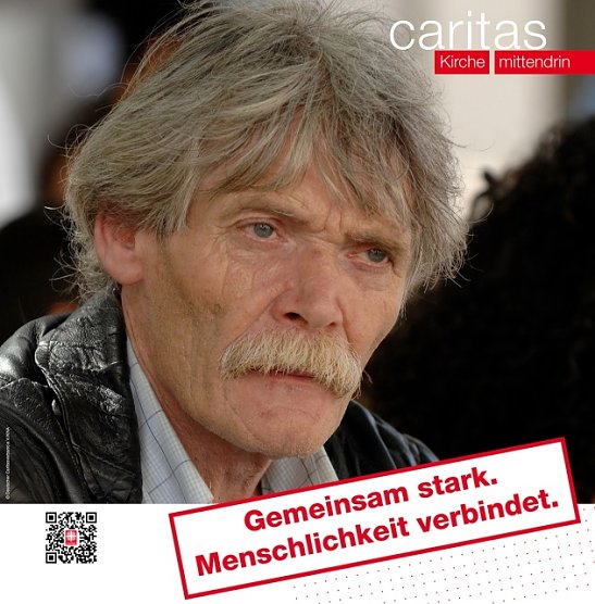 Menschlichkeit verbindet (Foto: Caritas) Menschlichkeit verbindet (Foto: Caritas)