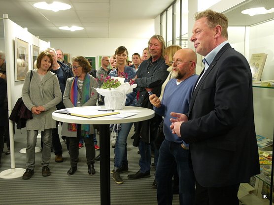 Ausstellungser&ouml;ffnung (Foto: Ilka K&uuml;hn)