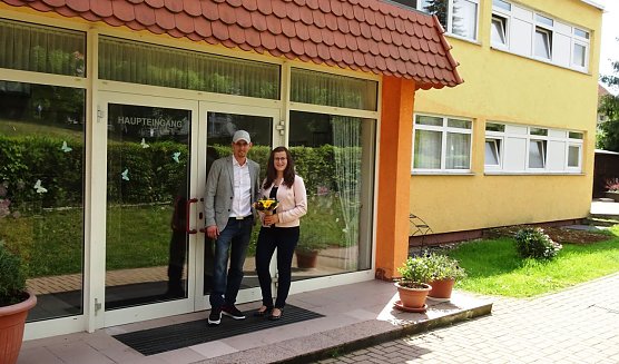 Frau Eckart und Herr Mahrla (Foto: Andrea Waldmann)
