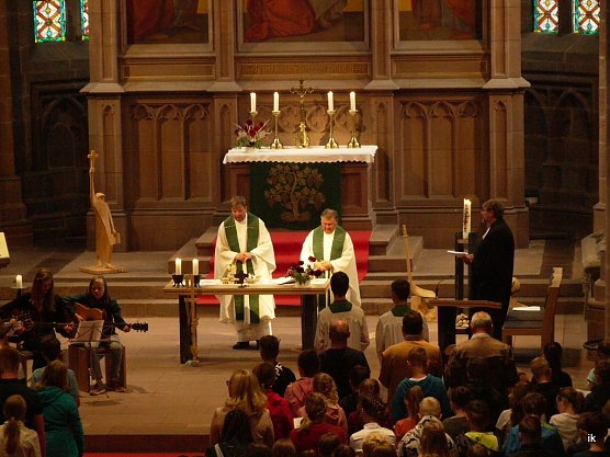 Probst Gremler und Pfr. Könen, re. Pfr. Möller (Foto: Ilka Kühn) Probst Gremler und Pfr. Könen, re. Pfr. Möller (Foto: Ilka Kühn)