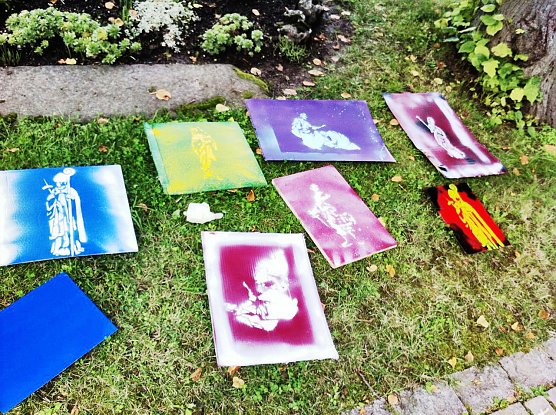 Graffitiprojekt (Foto: Hackel)