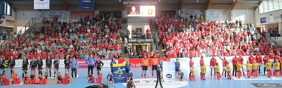 Thüringer HC gegen Vardar Skopje (Foto: Angelo Glashagel) Thüringer HC gegen Vardar Skopje (Foto: Angelo Glashagel)