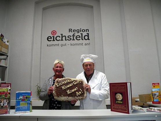 Ute Morgenthal und G&uuml;nter Helbing (Foto: Ilka K&uuml;hn)