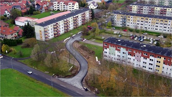 Umleitung von Konrad-Martin-Straße (Foto: Dirk Fürstenberg) Umleitung von Konrad-Martin-Straße (Foto: Dirk Fürstenberg)
