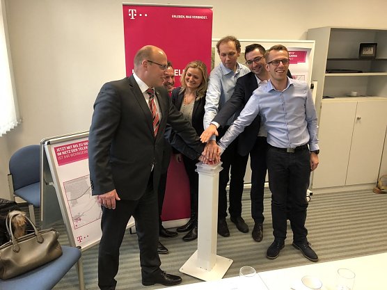 Start zum schnellen Internet (Foto: Natalie H&uuml;nger)