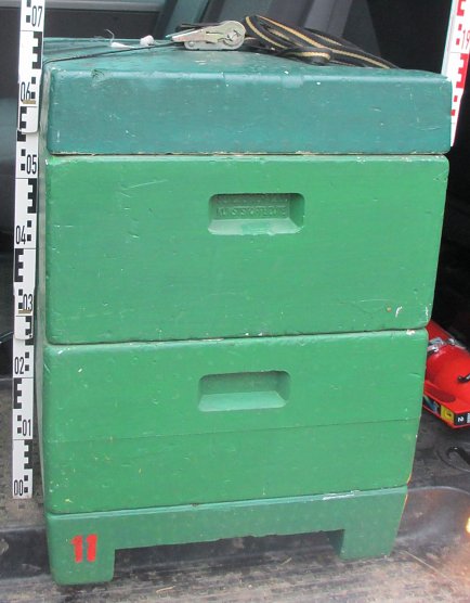 Bienenstock gestohlen (Foto: Polizei)