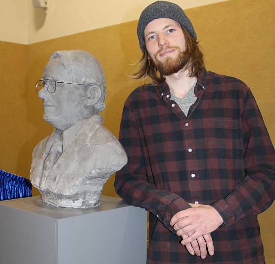 K&uuml;nstler Christoph Haupt (Foto: Gisela Reinhardt)