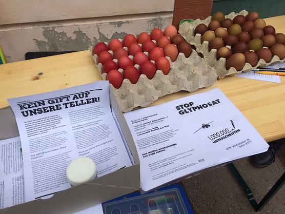 Gr&uuml;ne Osteraktion (Foto: Sondermann)