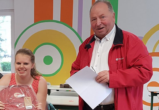 Gewinnerin (Foto: Knappschaft) Gewinnerin (Foto: Knappschaft)