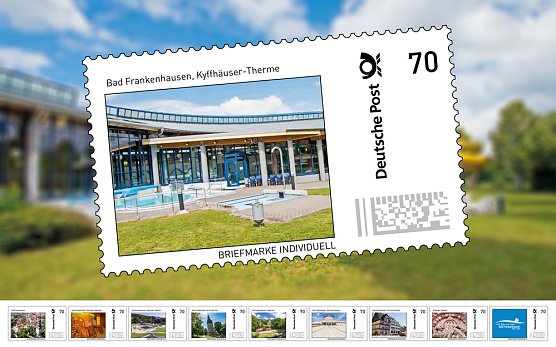 Sonderbriefmarken von Bad Frankenhausen (Foto: Stadtmarketing Bad Frankenhausen) Sonderbriefmarken von Bad Frankenhausen (Foto: Stadtmarketing Bad Frankenhausen)