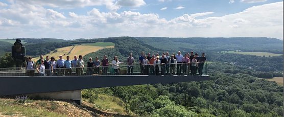 Auf dem Skywalk (Foto: Cindy Nitsch)