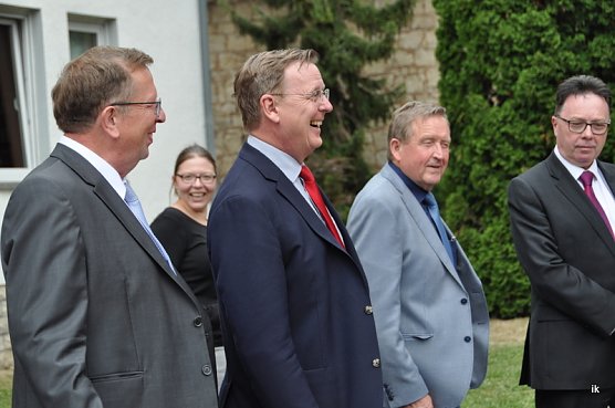 Ministerpr&auml;sident auf Bodenstein (Foto: Ilka K&uuml;hn)