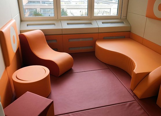 Neue Ruheräume in der Kinder- und Jugendpsychatrie (Foto: Südharz Klinikum Nordhausen gGmbH) Neue Ruheräume in der Kinder- und Jugendpsychatrie (Foto: Südharz Klinikum Nordhausen gGmbH)