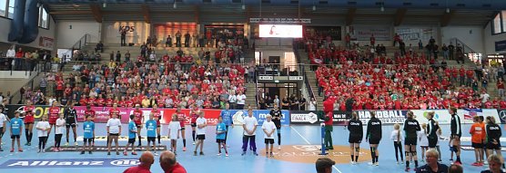 Thüringer HC gegen VfL Oldenburg (Foto: Angelo Glashagel) Thüringer HC gegen VfL Oldenburg (Foto: Angelo Glashagel)