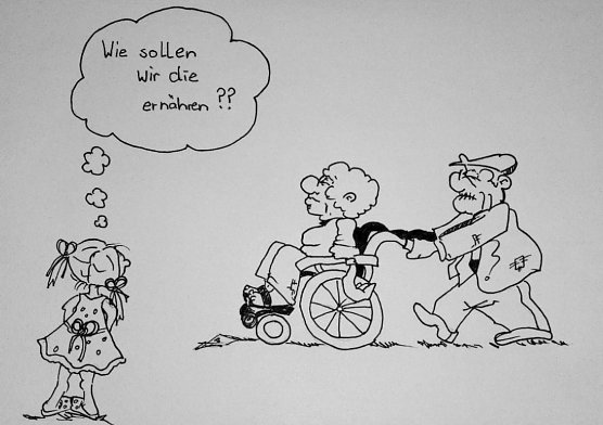 Karikatur (Foto: H. Buntfu&szlig;)