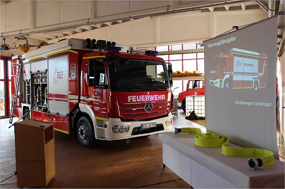 Gefahrgutwagen neu (Foto: Feuerwehr Heiligenstadt) Gefahrgutwagen neu (Foto: Feuerwehr Heiligenstadt)
