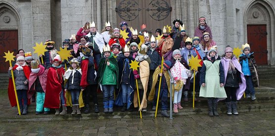 Sternsinger in Leinefelde (Foto: Ilka K&uuml;hn)