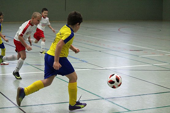 F-Junioren im Hallencup 2019 (Foto: Karl-Heinz Herrmann)