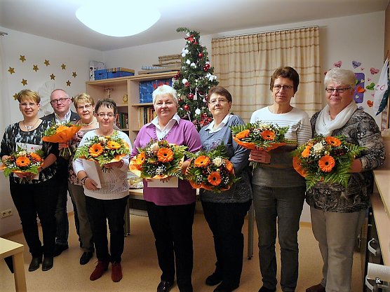 Pflegebegleiter erhielten Zertifikate (Foto: Ilka K&uuml;hn)