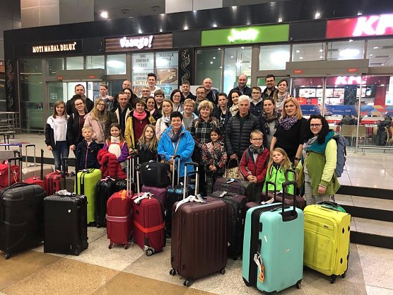 Am Flughafen angekommen (Foto: Sabine Funke)