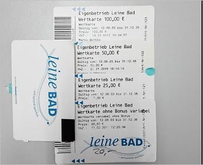 Gutscheine (Foto: Leinebad)