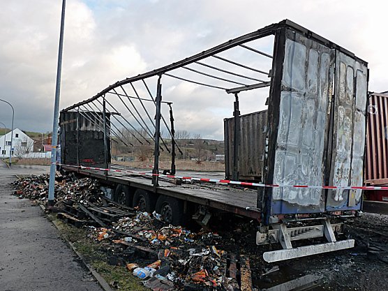 Lkw-Brand Jecha (Foto: Karl-Heinz Herrmann) Lkw-Brand Jecha (Foto: Karl-Heinz Herrmann)