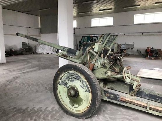 Panzerabwehrkanone (Foto: Polizei )