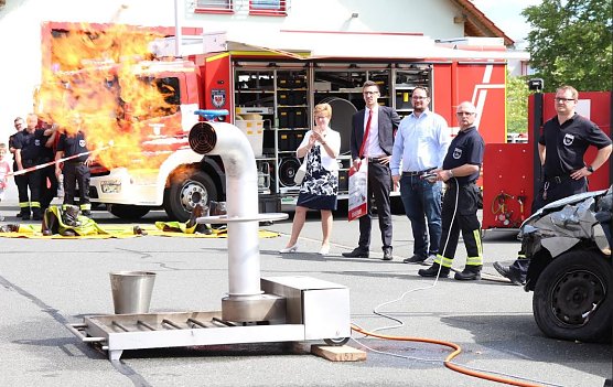 Feuerl&ouml;schtrainer (Foto: Feuerwehr Heiligenstadt)