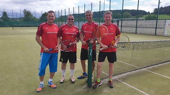 Von links nach rechts: Volker Franke, Peter Behrschmidt, Jochen Friedrich und Michael Lupprian. (Foto: Peter Behrschmidt)