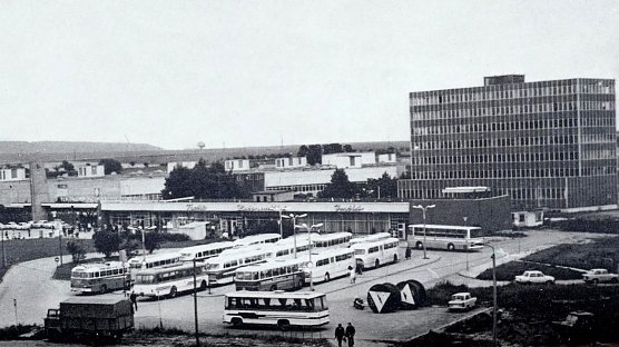 Busbahnhof (Foto: Archiv Baumwollspinnerei)