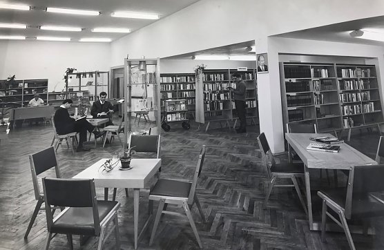 Bibliothek Baumwollspinnerei (Foto: Archiv) Bibliothek Baumwollspinnerei (Foto: Archiv)