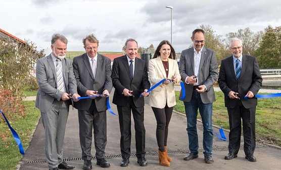 Einweihung Kl&auml;ranlage (Foto: Eichsfeldwerke)