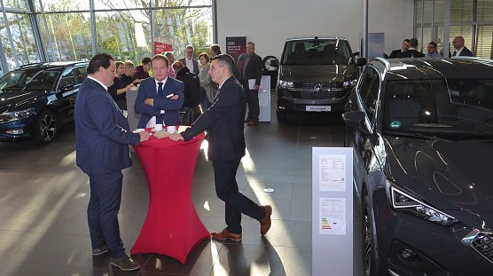 Business-Bruch im Autohaus Albertsmeyer (Foto: nnz)