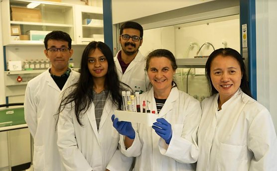 Junges Forscherteam (Foto: iba)