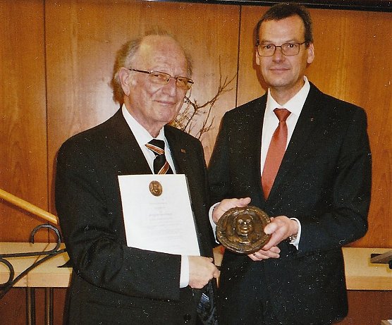 Verleihung Wolfgang-Freter-Medaille (Foto: G. Germeshausen)