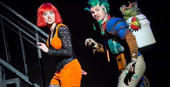 Tamina und Papageno (Foto: M.Kneise) Tamina und Papageno (Foto: M.Kneise)