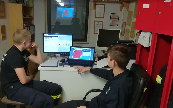 Einsatzbereitschaft (Foto: Franz Bierschenk)