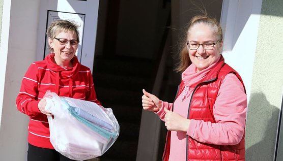 Masken (Foto: Ren&eacute; Wei&szlig;bach)