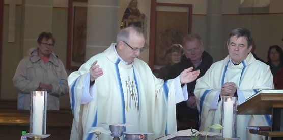 Maiandacht in Etzelsbach (Foto: aus dem Livestream)