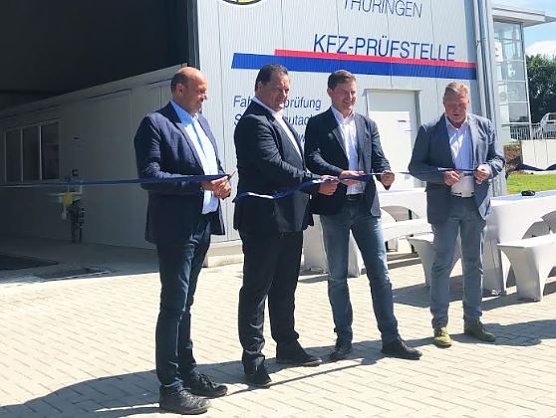 v.li:J&ouml;rg Nossol, Michael und Sascha Albertsmeyer und Dirk Moll. (Foto: Jan Schnellhardt)