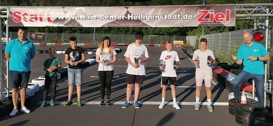 Go-Kart Sieger Nachwuchs (Foto: J&ouml;rg H&uuml;bsch)