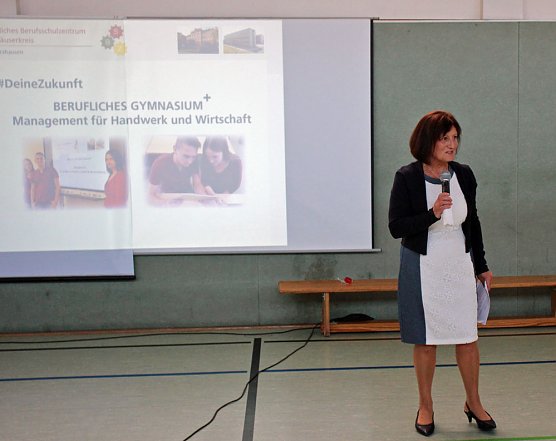 Auftaktveranstaltung f&uuml;r das Berufliche Gymnasium+ (Foto: Karl-Heinz Herrmann)